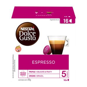 Cafe en Capsula Espresso Nescafe Dolce Gusto 16U - arjosimarprod